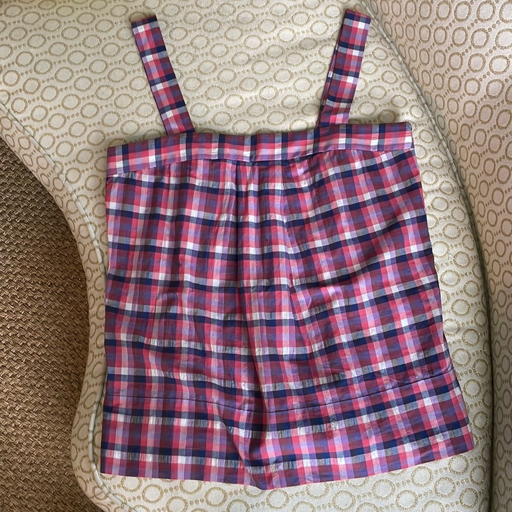 NWT Theory Checkered Summer Tank